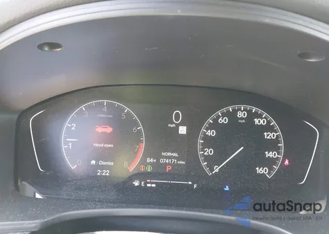 2022 Honda Civic Sport z USA, uszkodzony, nr VIN 2HGFE2F55NH527918